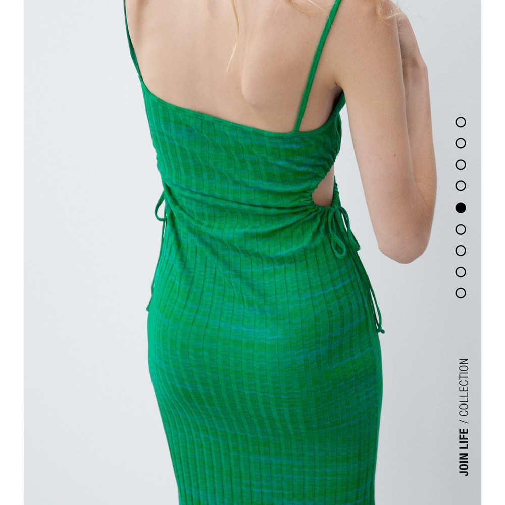 NWT Zara cut out midi dress